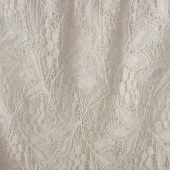 Free People off-white Lace tank, size XS - Picture 5 of 6